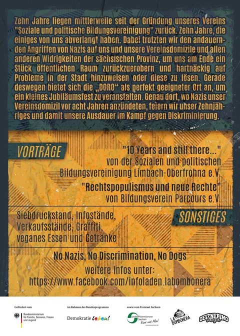 flyer limbach oberfrohna 25.08.2018 10 years and still there